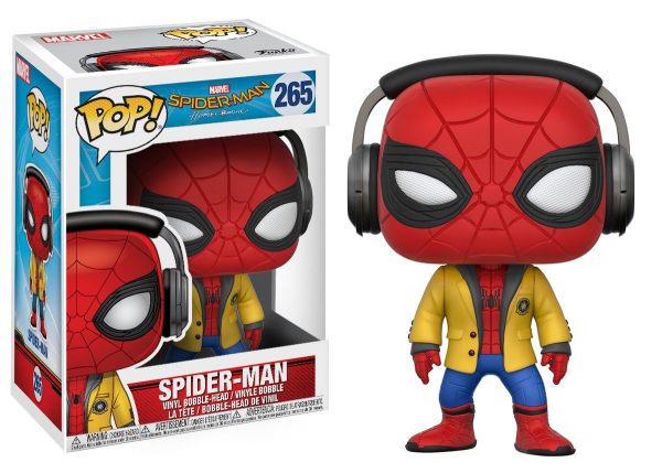 C-Spider-Man w/Headphones Collectible Vinyl Figure