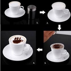 Cappuccino and Coffee Stencils Template