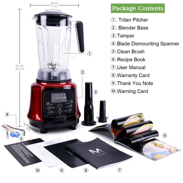 Commercial Blender AIMORES for Smoothie