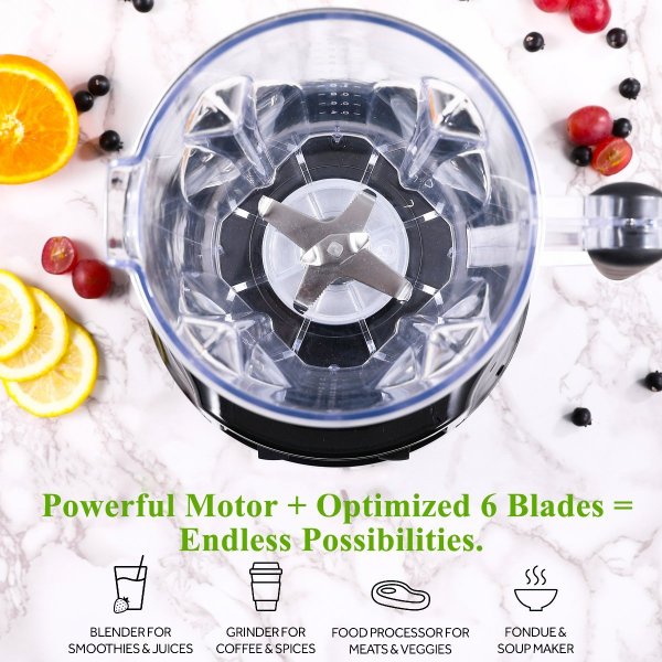 Commercial Blender AIMORES for Smoothie