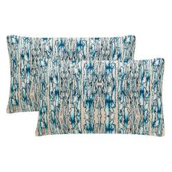 Currents Sky Beige Throw Pillows