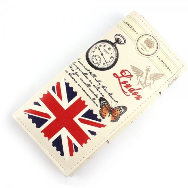 Cute Charm Retro Girl Long Purse Clutch Wallet Bag