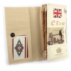 Cute Charm Retro Girl Long Purse Clutch Wallet Bag