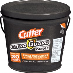 Cutter Slate Citron Guard 17 oz Insect Repellent Bucket Candle