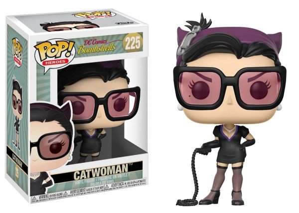 DC Bombshells-Catwoman Collectible Figure
