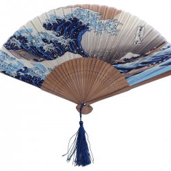 DawningView Japanese Handheld Folding Fan