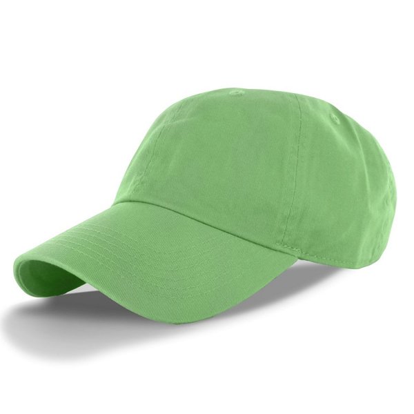 DealStock Plain 100% Cotton Hat Adjustable Baseball Cap