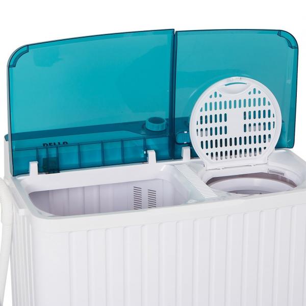 Della Portable Mini Compact Twin Tub Washing Machine