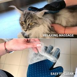 Deshedding Glove Brush for Dog and Cat