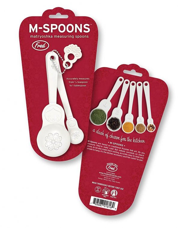 Fred M-SPOONS Matryoshka Measuring Spoons