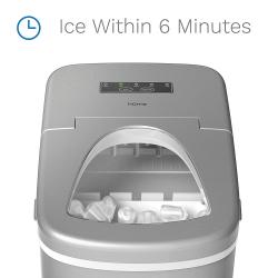HOmeLabs Portable Ice Maker Machine for Counter Top