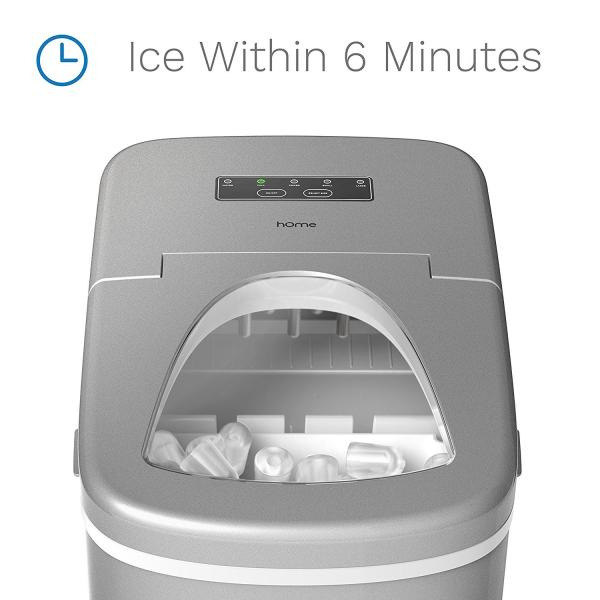 HOmeLabs Portable Ice Maker Machine for Counter Top