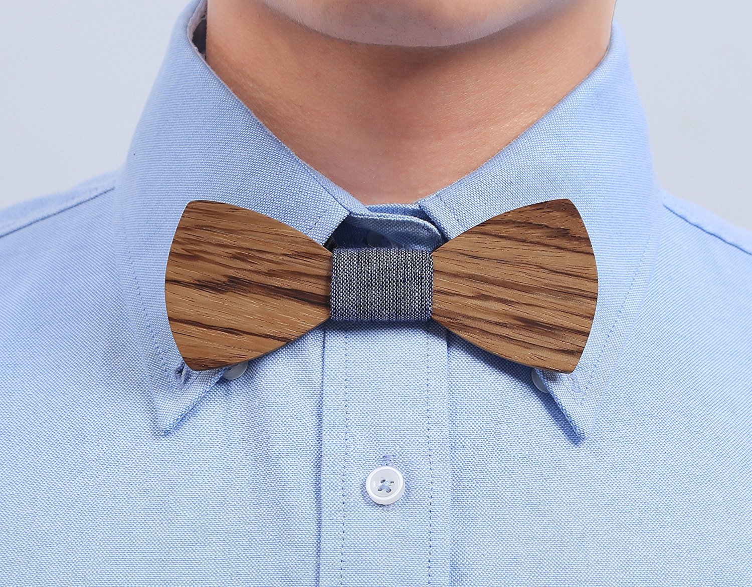 Handmade Customized Solid Wood Bow Tie Best Offer Clothing, Shoes and ...