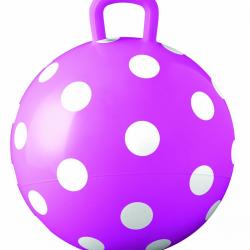 Hedstrom Pink Polka Dot Hopper Ball