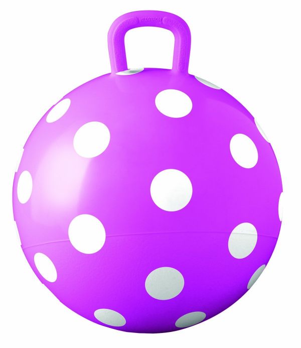 Hedstrom Pink Polka Dot Hopper Ball