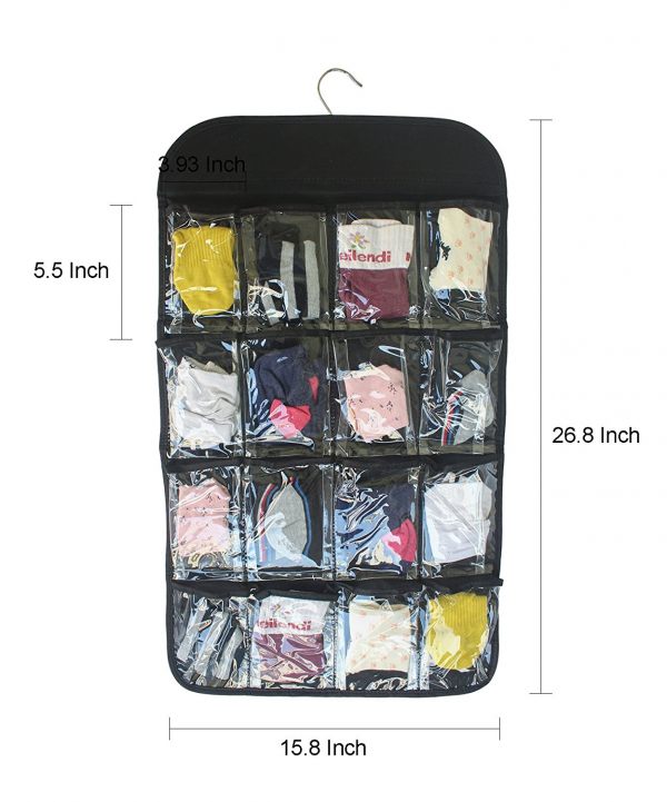 Honla Dual-Sided Hanging Closet Organizer