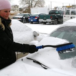 Hopkins 532 Mallory 26" Snow Brush with Foam Grip