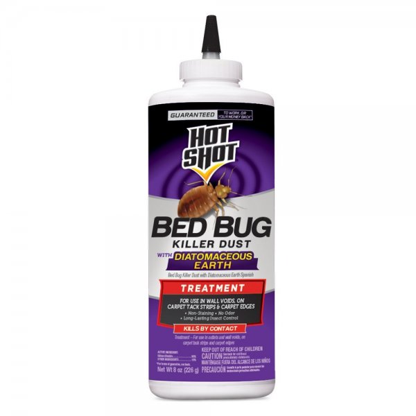 Hot Shot 8 oz Bed Bug Killer Powder