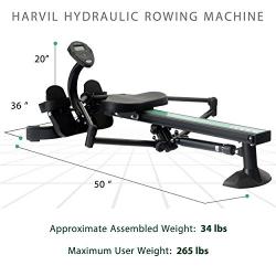 Hydraulic Rowing Machine Adjustable Resistance