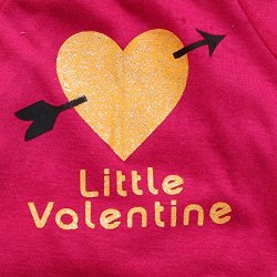 "Little Valentine" Printed T-shirt Small Dogs