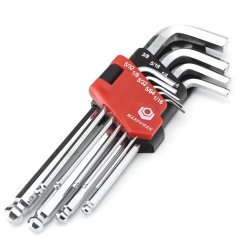 Maxpower 9-Piece SAE Long Arm Ball Point Hex Key Set