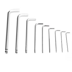Maxpower 9-Piece SAE Long Arm Ball Point Hex Key Set