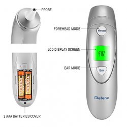 Metene Medical Forehead and Ear Thermometer