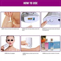 MyM Newest Model Hair Removal Device Permanent Light-Based Face and Body