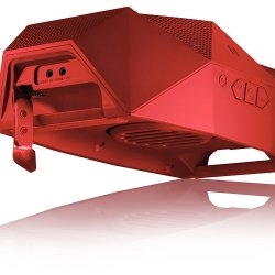 Outdoor Tech OT4200 Big Turtle Shell - Ultra Loud Rugged Bluetooth 4.0 Wireless Boombox & Powerbank (Red)