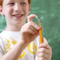 Pencil Slingshot Clips For Launching Paper Balls