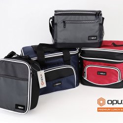 Premium Thermal Insulated Dual Compartment Lunch Bag by OPUX