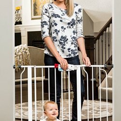 Regalo Easy Step Walk Thru Gate, White