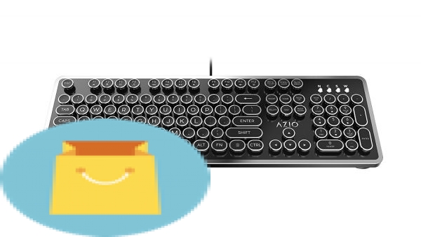 Retro USB Typewriter Inspired Mechanical Keyboard