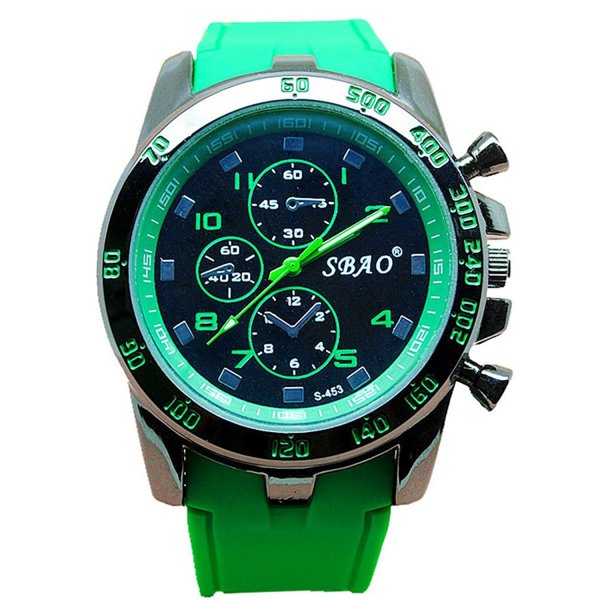 SBAO Modern Men Fashion Wrist Watch Green