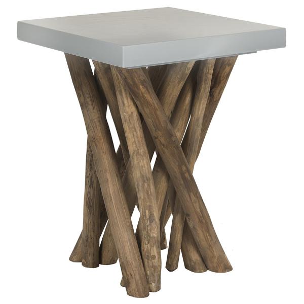 Safavieh Home Collection Hartwick Grey Side Table