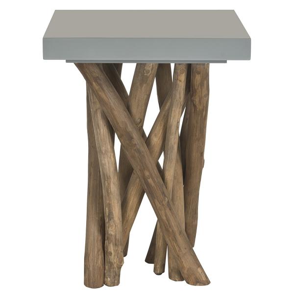 Safavieh Home Collection Hartwick Grey Side Table