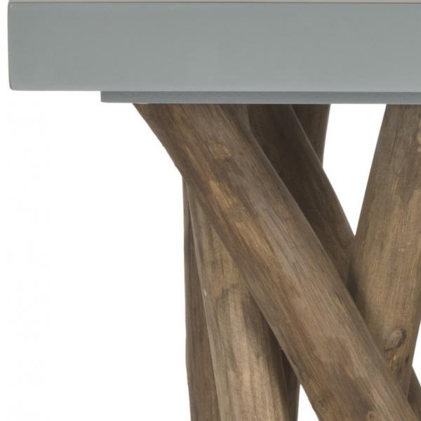 Safavieh Home Collection Hartwick Grey Side Table