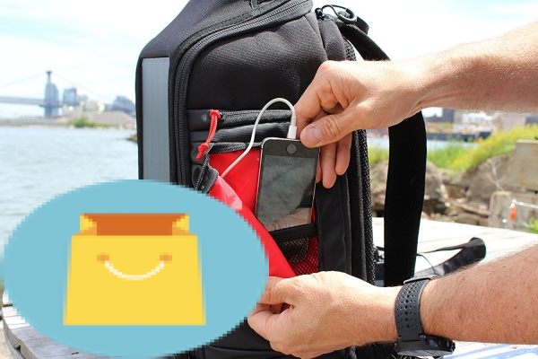 Solar Backpack Charger