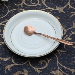 Sunflower Flower Pattern Coffee Spoons