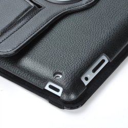 SuperLite 360 Degrees Rotating Stand Leather Case for Ipad