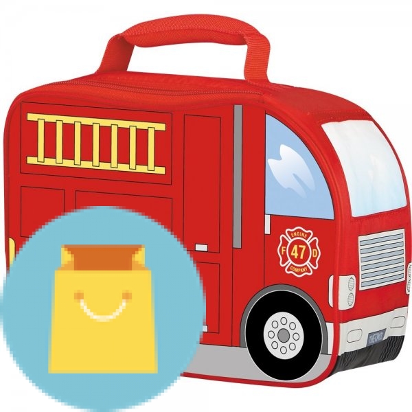 Thermos Novelty Soft Lunch Kit, Firetruck