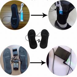 USB Heated Insoles For Shoes - Keep Feet Warm