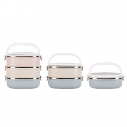 Update Unichart Stainless Steel Square Lunch Box