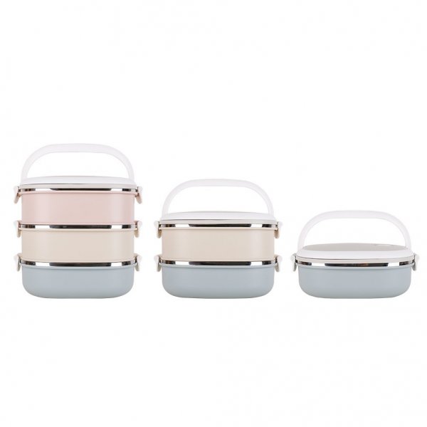 Update Unichart Stainless Steel Square Lunch Box