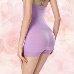 Lightly Seamless Women High Waist Slimming Tummy Control Knickers Pantie