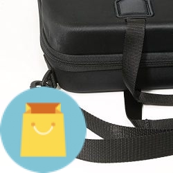 Molded Carrying Travel Bag Storage Case For HP Officejet 200/250 Mobile All-in-One Printer