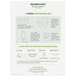 Rembrandt 1 Week Teeth Whitening Kit, 14 Treatments