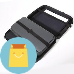 Molded Carrying Travel Bag Storage Case For HP Officejet 200/250 Mobile All-in-One Printer