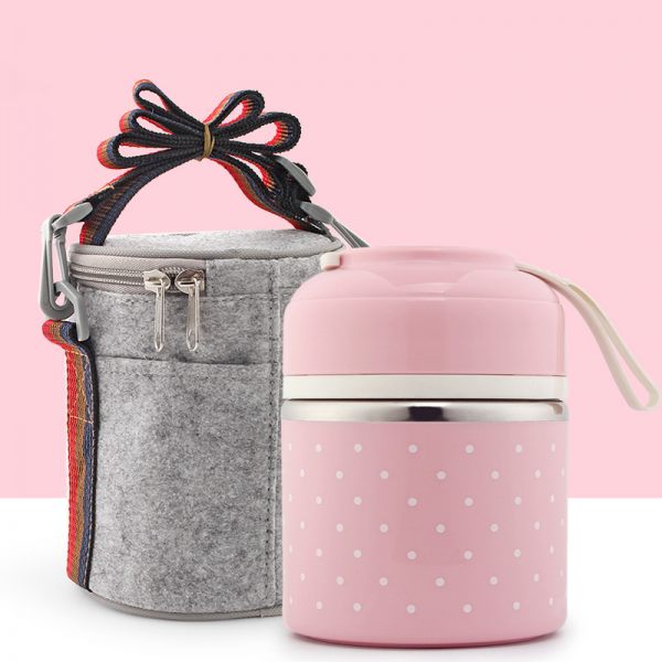 Portable Japanese Lunch Boxs Thermal Insulation Food Containers
