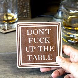 Great Housewarming Gift - Passive Agressive - Funny Coaster
